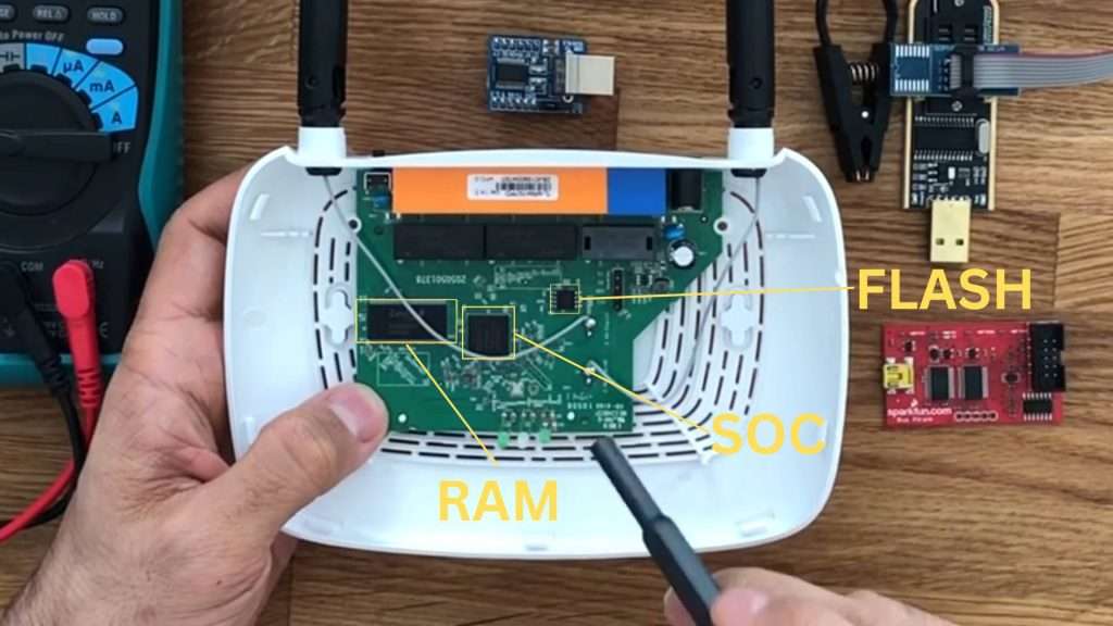 Main components of TP-Link TL-WR841N